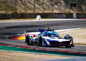 BMW’s Eng tops second practice in IMSA Laguna Seca