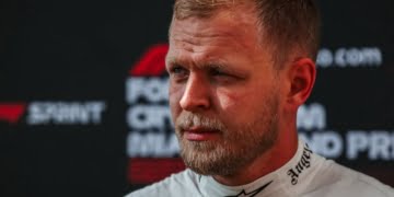 Magnussen not in F1 ‘to take care of young kids’ amid Bearman to Haas rumours