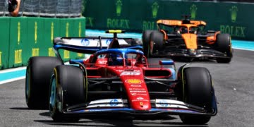 McLaren setting sights on Ferrari and Perez in F1 Miami GP