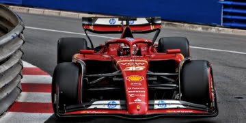 Leclerc sets strong pace to top second F1 practice in Monaco