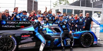 Taylor and Albuquerque end winless IMSA streak with win in Detroit for WTRAndretti and Acura