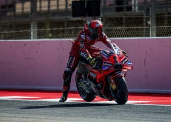 Bagnaia leads Marquez in opening MotoGP practice at Assen