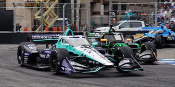 Ericsson was ‘praying not to get hit’ on each IndyCar restart