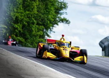 First IndyCar practice from Road America sees Palou on top