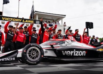 Power breaks curse to take IndyCar win, leads Team Penske romp at Road America