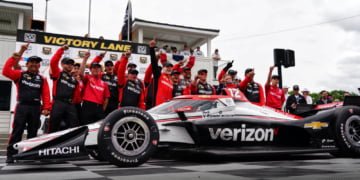 Power breaks curse to take IndyCar win, leads Team Penske romp at Road America