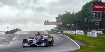 Lundqvist masters a drying Road America to take IndyCar pole