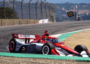 McLaughlin sets the pace for IndyCar practice at Laguna Seca