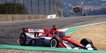 McLaughlin sets the pace for IndyCar practice at Laguna Seca