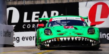 Heinrich secures GTD Pro victory for ‘Rexy’ in hectic IMSA Detroit sprint