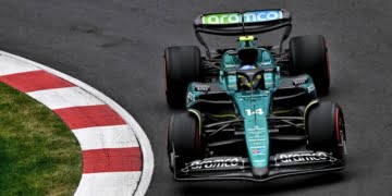 Alonso tops rain-disrupted second F1 practice hour in Canada