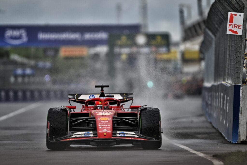 Charles Leclerc at the Canadian Grand Prix