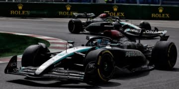 Mercedes explain choice to split strategies in F1 Canadian GP