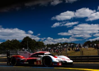 Estre leads Porsche 1-2 in afternoon Le Mans test day session