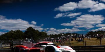 Estre leads Porsche 1-2 in afternoon Le Mans test day session