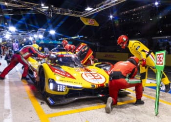 Kubica leads for AF Corse Ferrari at Le Mans after 6 hour mark