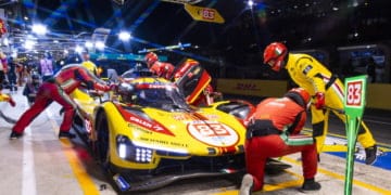 Kubica leads for AF Corse Ferrari at Le Mans after 6 hour mark
