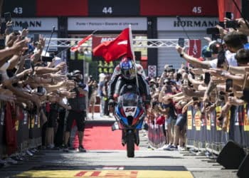 Razgatlioglu seals WorldSBK treble at Misano