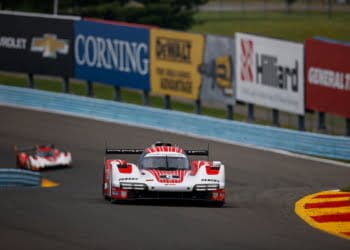 Porsche leads at IMSA Watkins Glen at the halfway mark