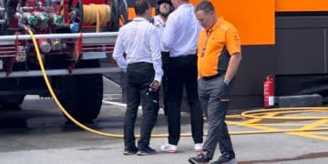 Gallery – Fire at McLaren hospitality