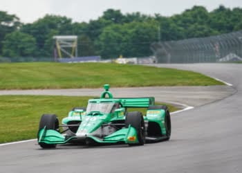 Palou tops debut IndyCar hybrid practice session