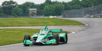 Palou tops debut IndyCar hybrid practice session