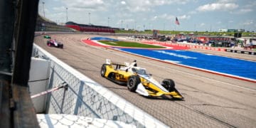 McLaughlin fastest in busy lone practice session from Iowa