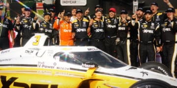 McLaughlin wins IndyCar’s evening race from Iowa Speedway