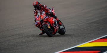 Bagnaia wins German GP, Martin crashes on penultimate lap