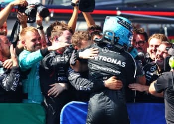 Russell repels Hamilton as Mercedes claim 1-2 in F1 Belgian GP