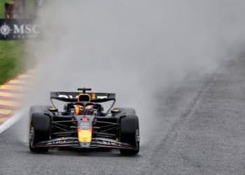 Verstappen heads washed out final practice at F1 Belgian GP