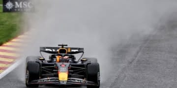 Verstappen heads washed out final practice at F1 Belgian GP
