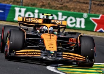 Norris tops FP2 at F1 Hungarian GP as Leclerc causes red flag