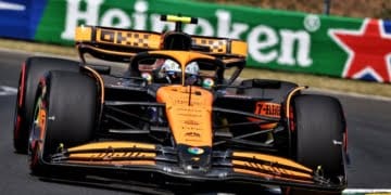 Norris tops FP2 at F1 Hungarian GP as Leclerc causes red flag