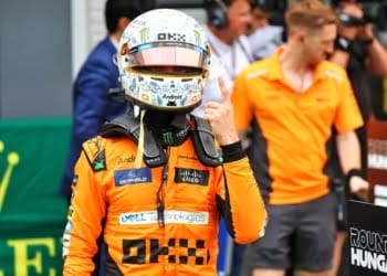 Norris heads McLaren front row lockout at F1 Hungarian GP