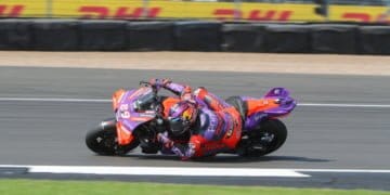 Martin on top once more in second MotoGP Silverstone practice