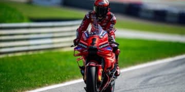 Bagnaia tops the timesheets in final Austrian MotoGP practice