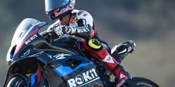 Razgatlioglu seals hat-trick with WorldSBK Race 2 victory at Portimao