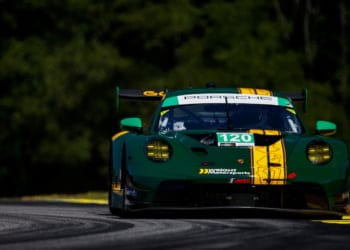 Skeer top of IMSA practice 2 at VIRginia International Raceway