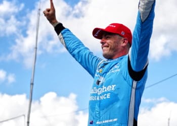 McLaughlin wins incident filled IndyCar race from Milwaukee