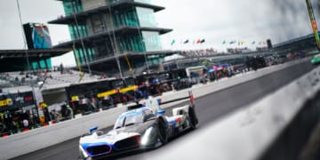Philipp Eng claimed BMW RLL's first IMSA victory in Indianapolis