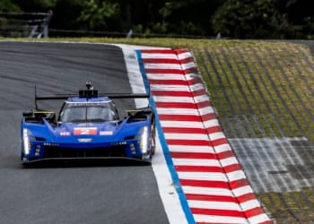 Cadillac’s Bamber leads an hour in at Fuji in WEC