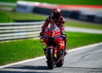 Bagnaia displays rapid pace in Misano MotoGP second practice