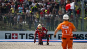 Bagnaia's crash could prove costly in the title race