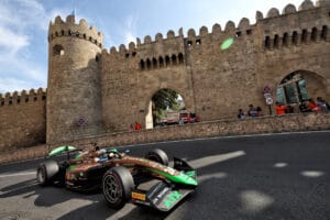 Durksen took victory in the F2 Baku Sprint