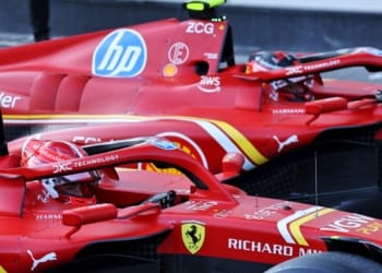 Sainz: Leclerc making Ferrari look the quickest F1 car in Baku