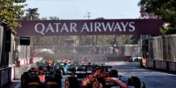 Oscar Piastri resists Charles Leclerc to win enthralling F1 Azerbaijan GP