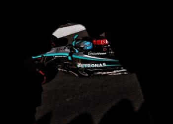 Russell pips Leclerc to head final F1 practice in Azerbaijan