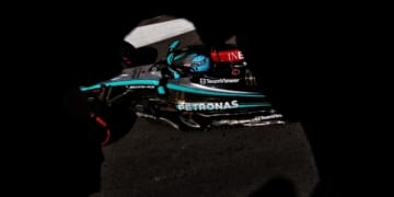 Russell pips Leclerc to head final F1 practice in Azerbaijan