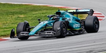 2026 F1 tyres get initial test with Aston Martin in Barcelona